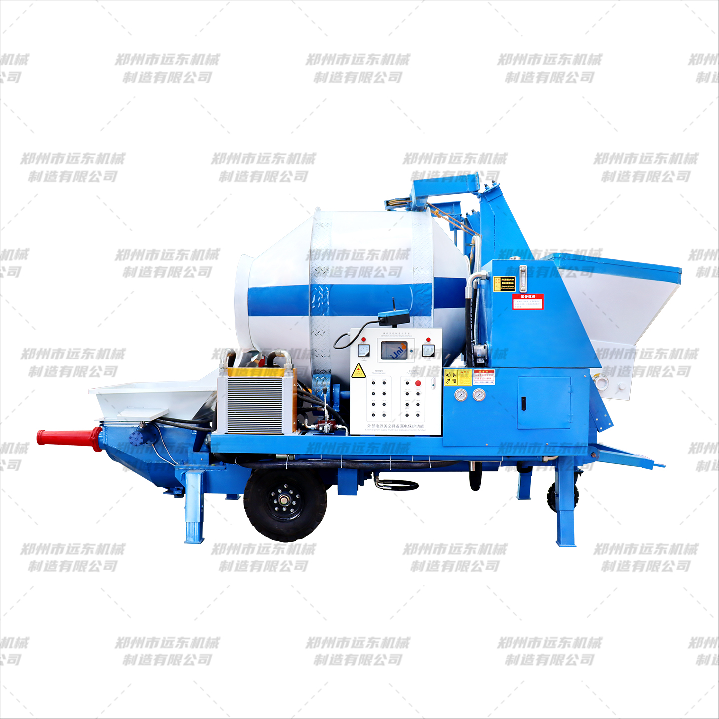 混凝土攪拌輸送一體機(jī)(圖2)